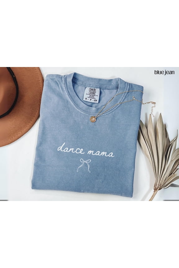 Dance Mom Dance Mama Competition Bow Ballet T-Shirt