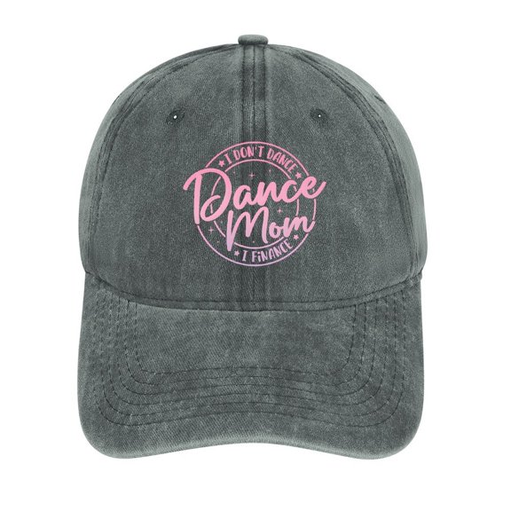Dance Mom Gray Baseball Cap for Men Women, Adjustable Snapback Hats Cotton Hat
