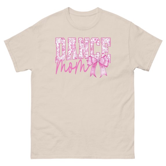 Dance Mom T-shirt, Dance Mom Gift, Dance Lover Tee, Ballet Mom Shirt (Natural, 2XL)