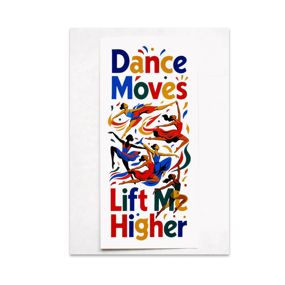Dance Movement Wall Decor - Dance Class Enthusiast - 13x19 Poster Print