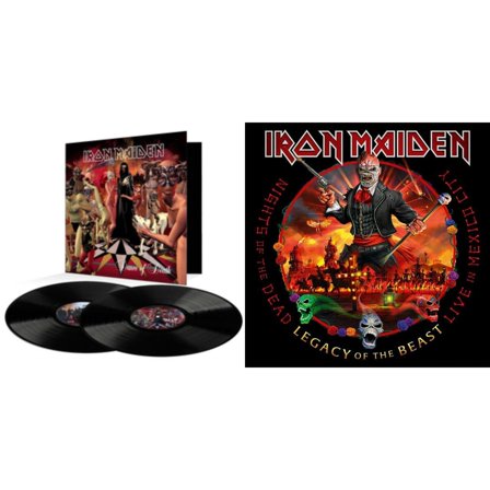 Iron Maiden Music Wall: Vinyl Records, CDs & Cassettes | Walmart