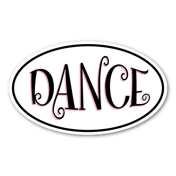Dance Oval Magnet