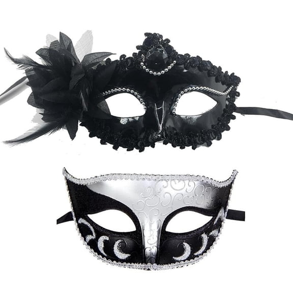 Dance Party for Adults - Half Face Carnival Toy for Indoor Outdoor Parties and Makeover
