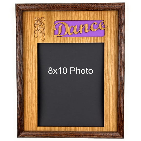 Dance Picture Frame (11x14 Layout K, Dark)