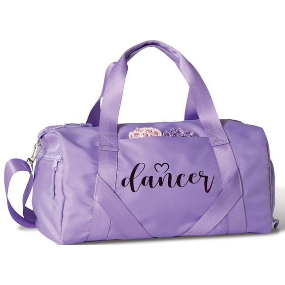 Dance Ready Duffle by DanzNMotion B25503 in Lavender