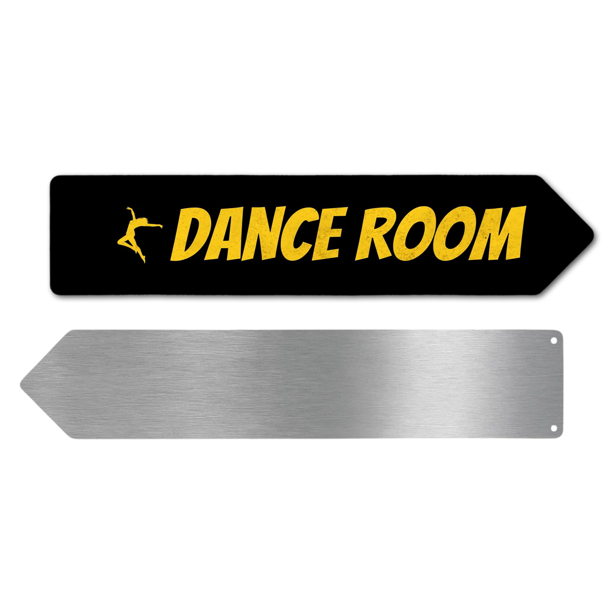 Dance Room Metal Sign by DC | Arrow Metal Directional Signage for ...
