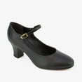 thumbnail image 1 of Dance Shoes Character Jazz 2" Heel Snap Buckle So Danca CH58 Black 13.0M Adult, 1 of 2