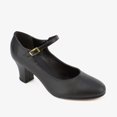 thumbnail image 1 of Dance Shoes Character Jazz 2" Heel Snap Buckle So Danca CH58 Black 4.0M Adult, 1 of 2
