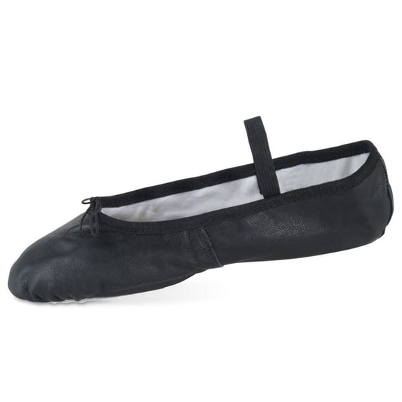 Dance Shoes Danz N Motion Ballet 2 Big Kid Black Full Sole Classical Leather Le