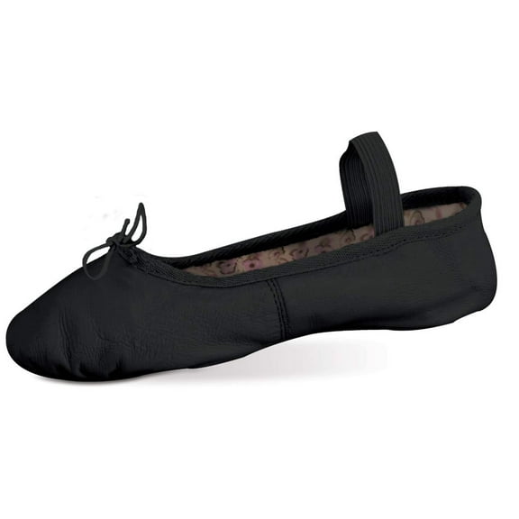 Dance  Shoes Danz N Motion Ballet 3 Big Kid Black Classical Leather Classical Si