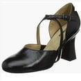 thumbnail image 1 of Dance  Shoes So Danca Ballroom 10.5 Adult Black Latin Leather Latin Closed Toe W, 1 of 4