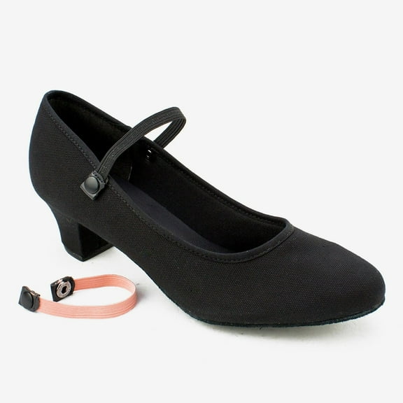 Dance Shoes So Danca Ballroom 55 Adult Black Latin Canvas Latin Closed Toe Sals