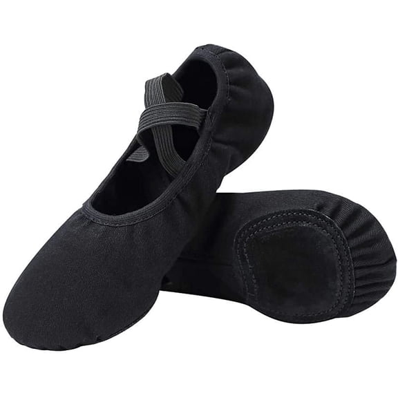 Dance Shoes for Girls Stretch Canvas Split Sole for Women