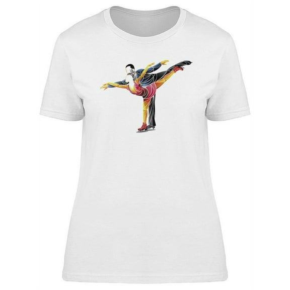 Dance Skating T-Shirt Women -Image by Shutterstock, Female Medium