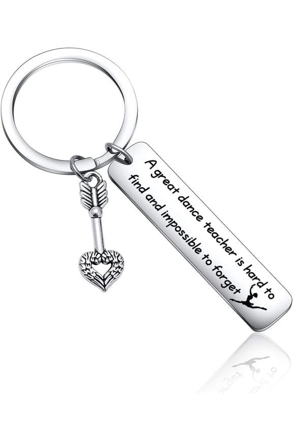 Dance Teacher Gift, Dance Teacher Keychain- Gift For Dance Instructor