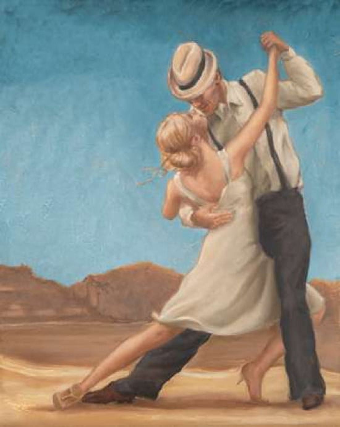 Dance Time Canvas Art - Zeph Amber (24 x 30)