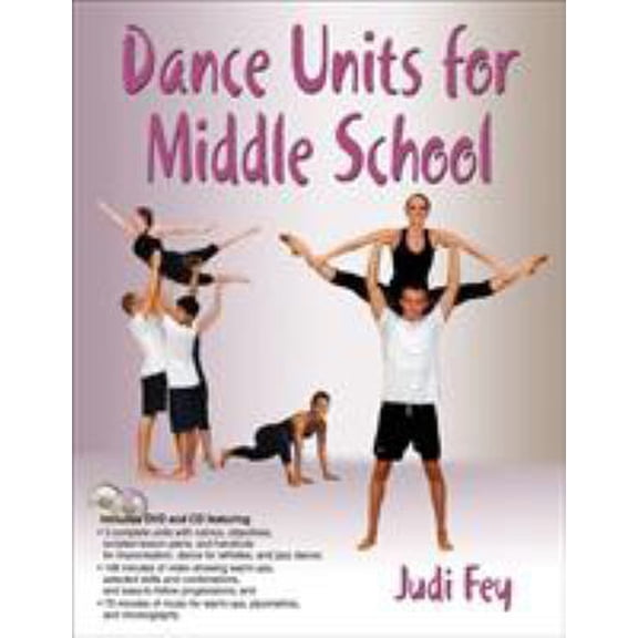 Pre-Owned Dance Units for Middle School [With CD (Audio) and DVD] (Misc.) 0736083677 9780736083676