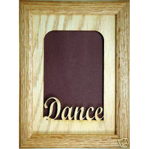 Dance V Tabletop Picture Frame - Holds 4x6 Photo - Multiple Color Options
