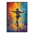 thumbnail image 1 of Dance Wall Art Dancing On Street Dancing Posters Oil Painting For Wall Decoration, 1 of 7