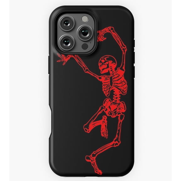 Dance With Grim RED Grim GA5539 Phone Case for iPhone 11 to 17 Pro Max