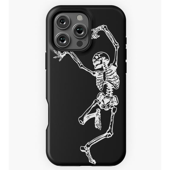 Dance With Grim white GA5187 Phone Case for iPhone 11 to 17 Pro Max
