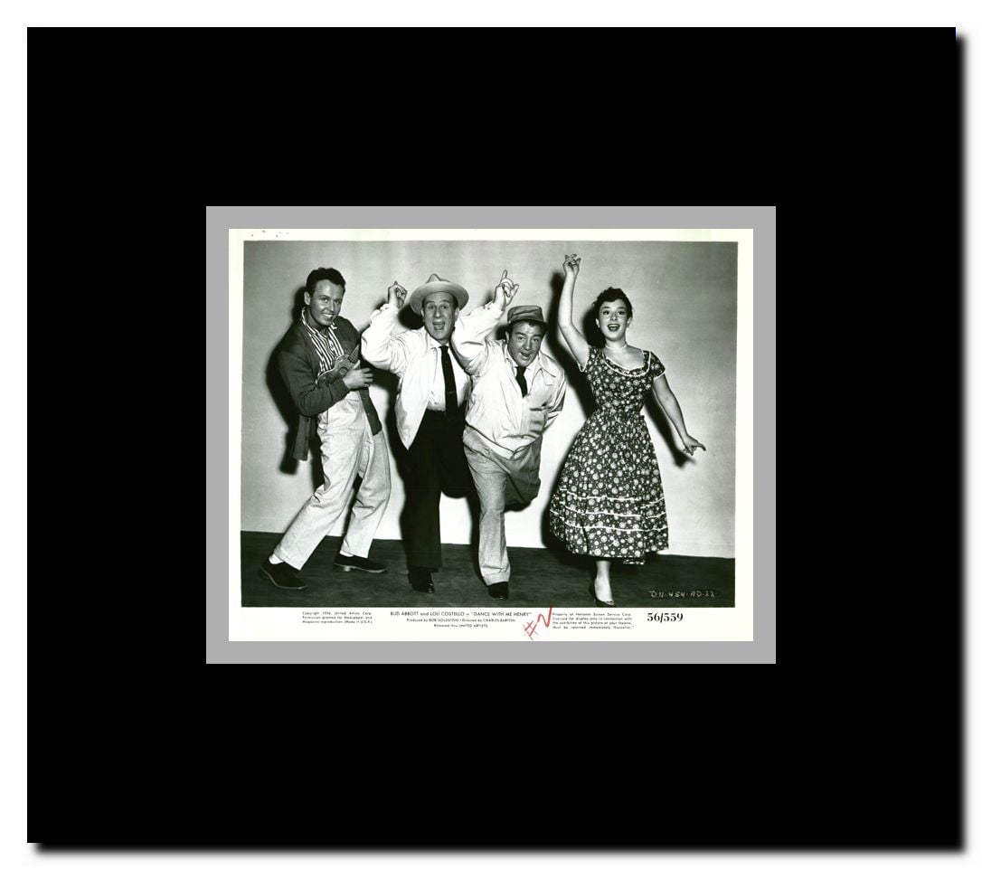 Dance With Me Henry Framed Movie Poster