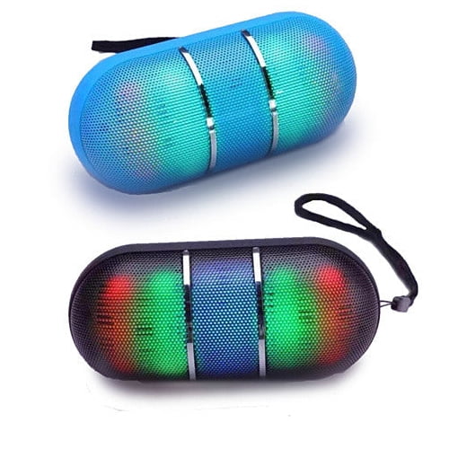 Dance With Me Portable Bluetooth Speaker With DISCO LED Lights