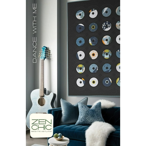 Dance With Me Quilt Pattern by Brigitte Heitland Zen Chic