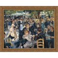 thumbnail image 1 of Dance at Moulin de la Galette 36x28 Large Gold Ornate Wood Framed Canvas Art by Pierre Auguste Renoir, 1 of 2
