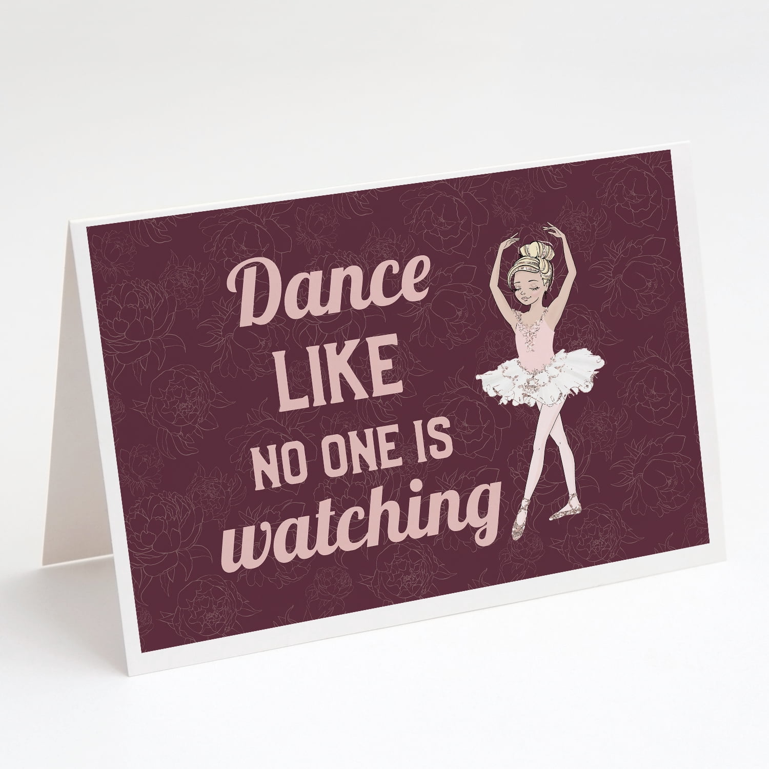 Dance like no one is watching Greeting Cards and Envelopes Pack of 8
