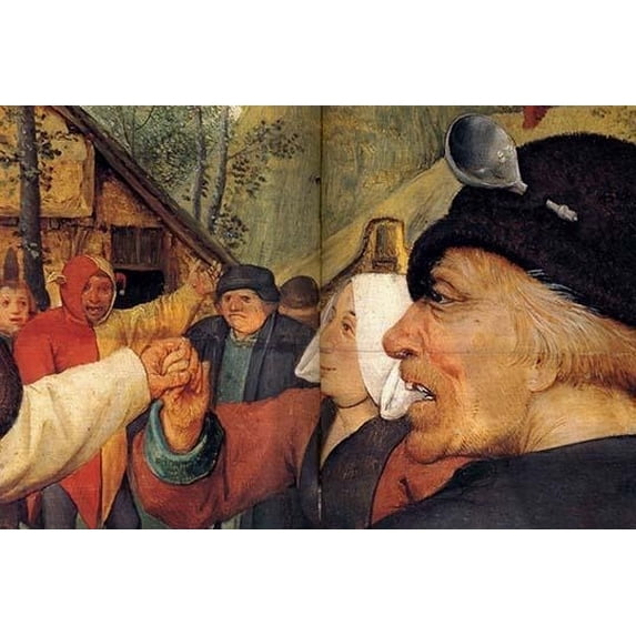 Dance of the Peasants - Detail - . High quality vintage art reproduction by Buyenlarge. One of many rare and wonderful images brought