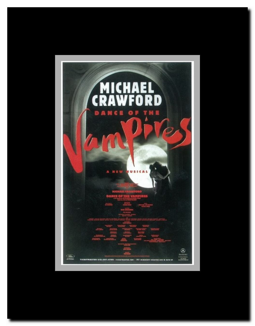 Dance of the Vampires (Broadway) Framed Movie Poster