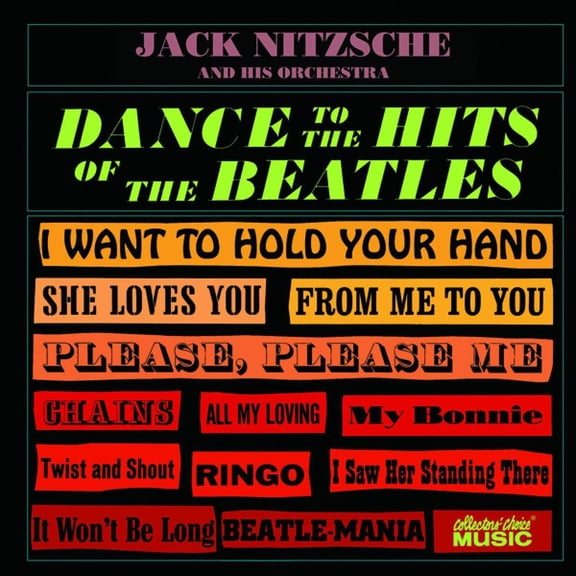 Jack Nitzsche Dance to the Beatles (CD) Album