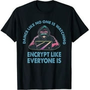 Dance with Cybersecurity: Encrypt Your Moves and Hack the Beat in Style with This T-Shirt!