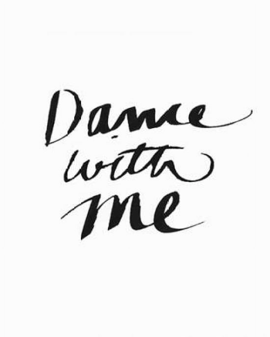 Dance with Me BW Canvas Art - Linda Woods (24X30)