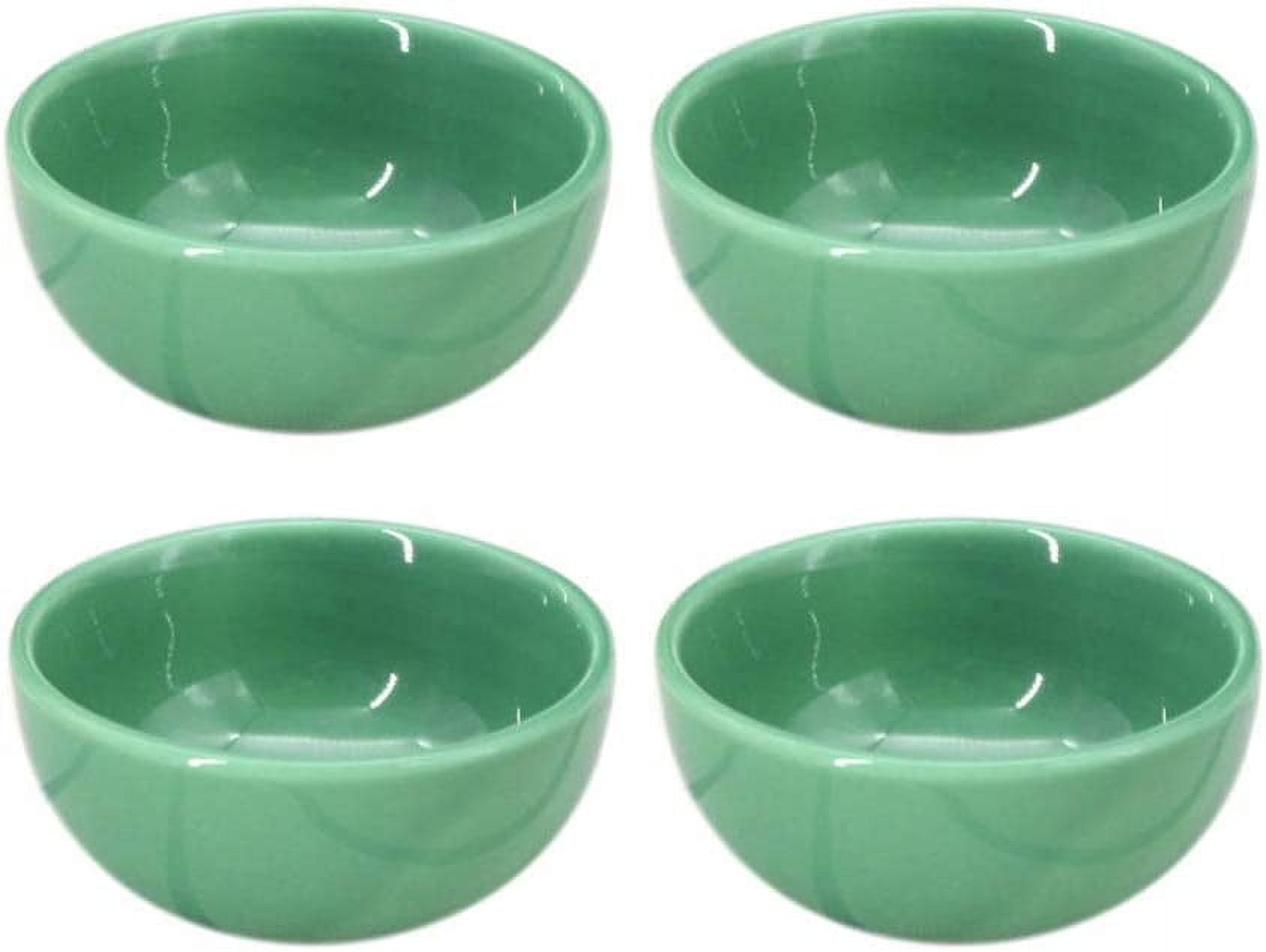 JHNIF 12pcs Clear Glass Soy Sauce Dipping Bowls Side Dishes for Snack Sushi  Fruit Appetizer Dessert. 3 Inch