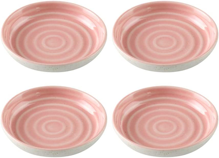 DanceeMangoo 4pcs Porcelain Soy Sauce Dipping Bowls Side Dishes for