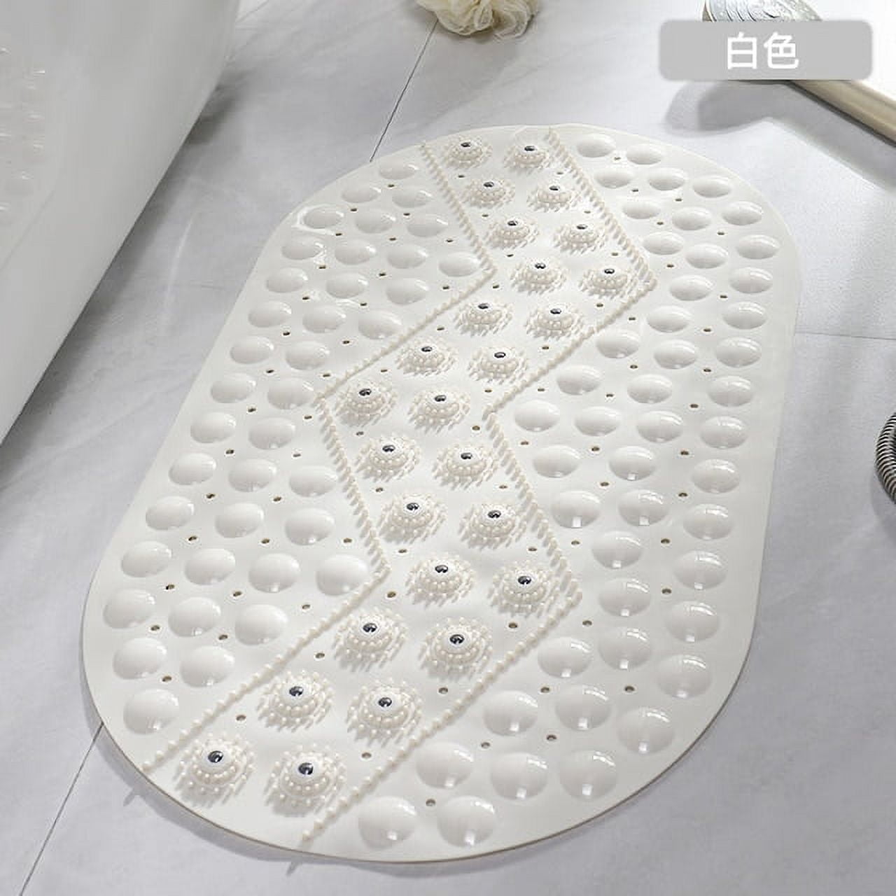 Silicone World Bathroom Anti-skid Mats PVC Shower Anti Fall Foot Mat  Dolphin Massage Suction Cup With Drain Hole Floor Mat - AliExpress