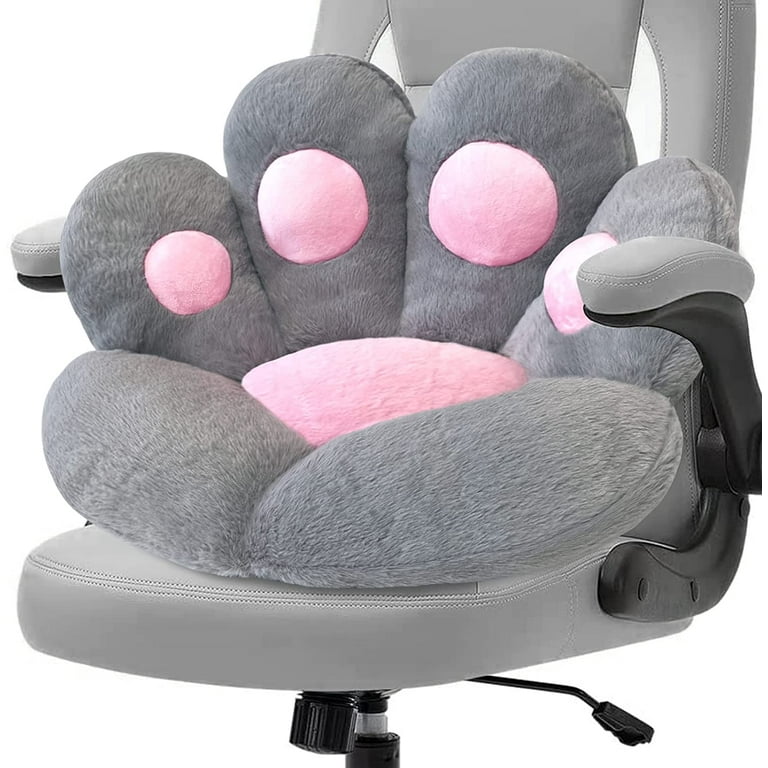https://i5.walmartimages.com/seo/DanceeMangoo-Cat-Paw-Cushion-Kawaii-Office-Desk-Chair-Comfy-Plush-Shape-Gaming-Bear-Cute-Seat-Girl-Room-Bedroom-Decorate-28-x-24-Gray_255057e3-6235-4a82-a92d-a516af6e0ca3.a38de19d3755aa0e2749777e0baa5b90.jpeg?odnHeight=768&odnWidth=768&odnBg=FFFFFF