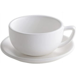 Vintage Espresso Cups Cerve Milk Glass, Retro White Glass Coffee