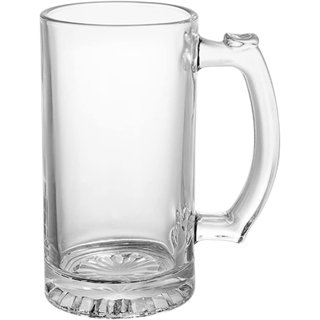 Beer Glasses, Glass Mugs With Handle 770ml , Large Beer Glasses