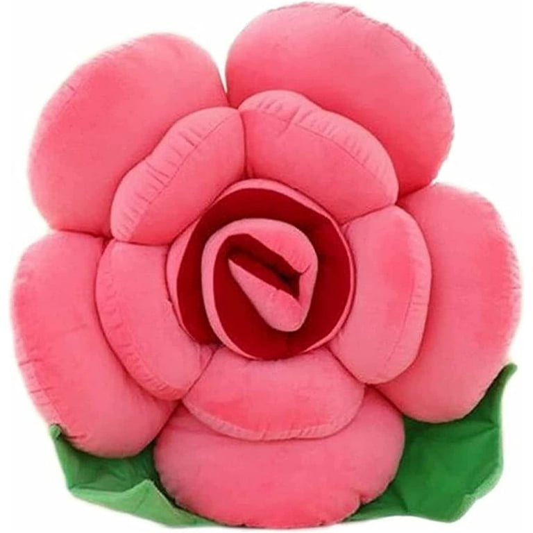 DanceeMangoo Flower Shaped Floor Pillow Seating Cushion, Flower