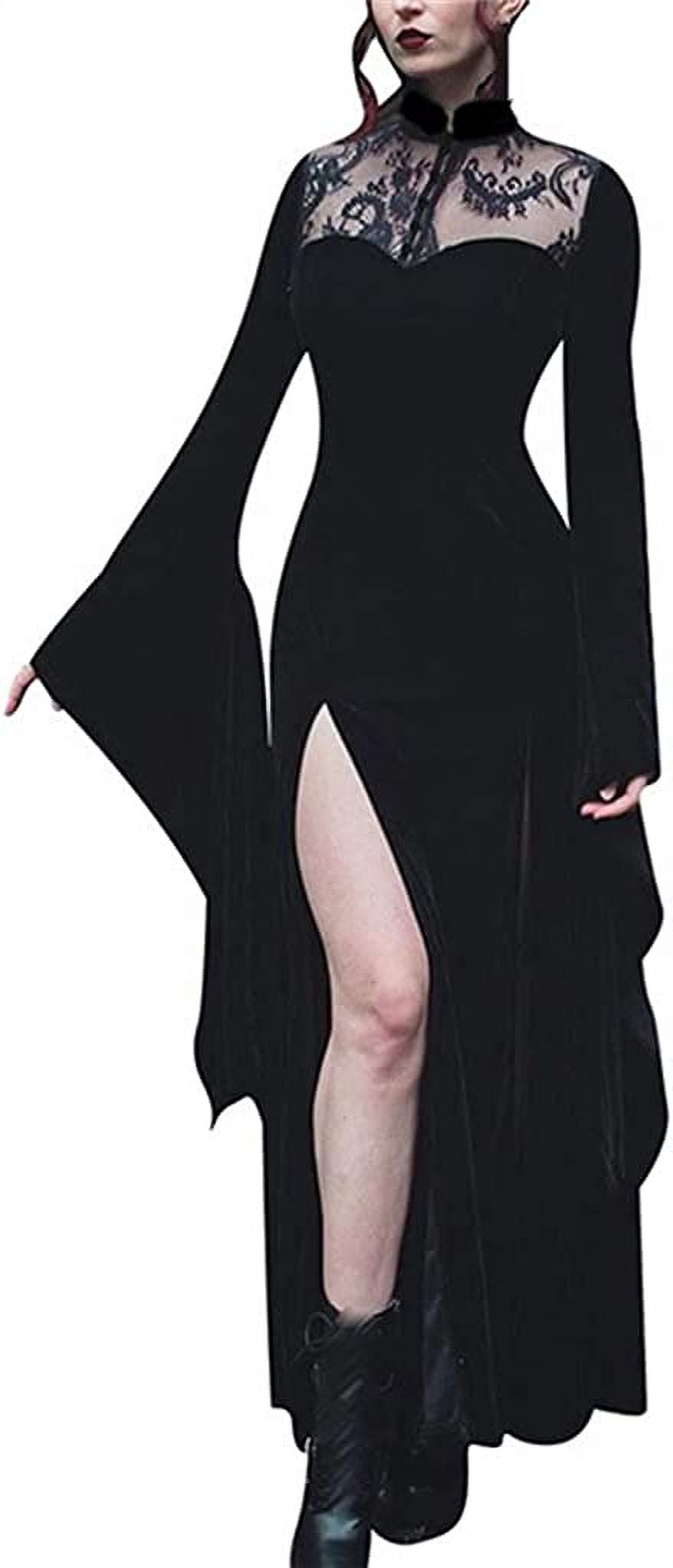 DanceeMangoo Goth Dress for Women Fashion Alt Gothic Singapore | Ubuy