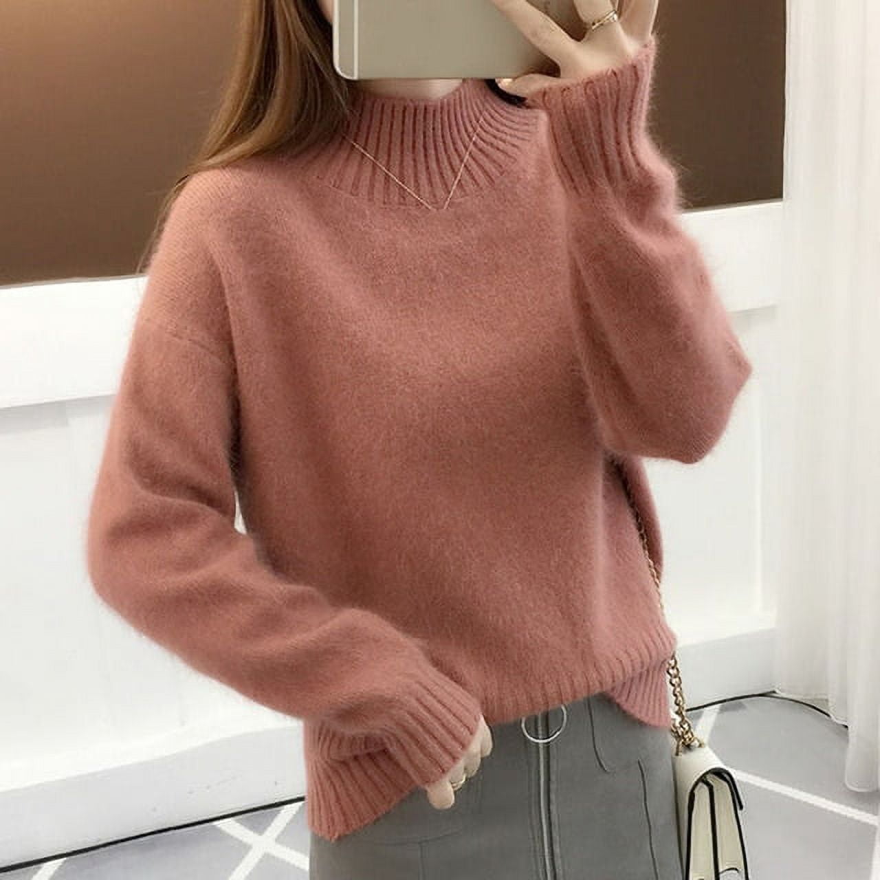 DanceeMangoo High Quality Autumn Winter Women Sweater Soft Thicken