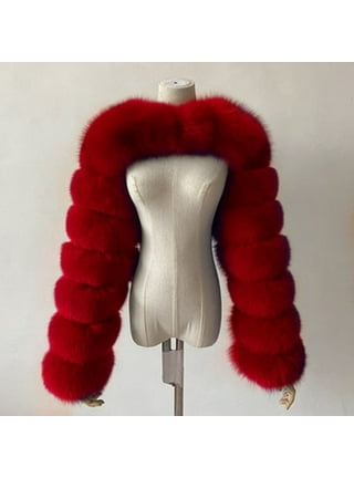 PIKADINGNIS Korean Fashion Faux Fur Jacket Women Winter High Quality Faux  Rabbit Fur Coat Woman Soft Thick Furry Short Jackets