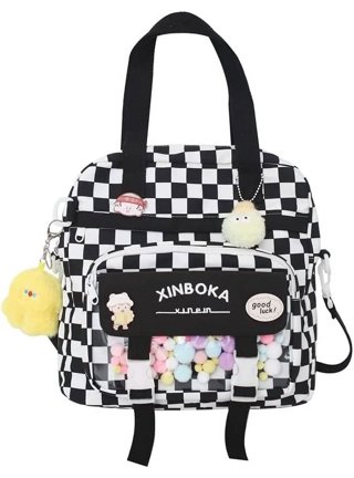 Y2K Harajuku Bag Leather Vintage Crossbody Ita Bag Tech 