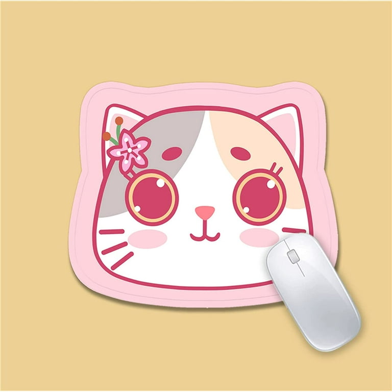 Kawaii Expression Face Mousepad Gamer Desk Table Game Office Work