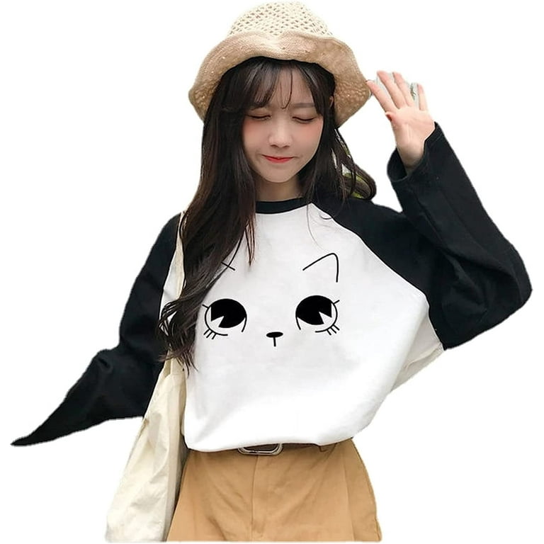 https://i5.walmartimages.com/seo/DanceeMangoo-Kawaii-Cute-Shirts-Tee-for-Teens-Girls-Cat-Dino-Patchwork-Long-Sleeve-Anime-Japanese-Kpop-12-14-16-Years-Old-Tops_534cc3be-febf-4d2e-bbd7-73f4c7057eab.b2edded1175136ee781a80f5ccd8ed5f.jpeg?odnHeight=768&odnWidth=768&odnBg=FFFFFF