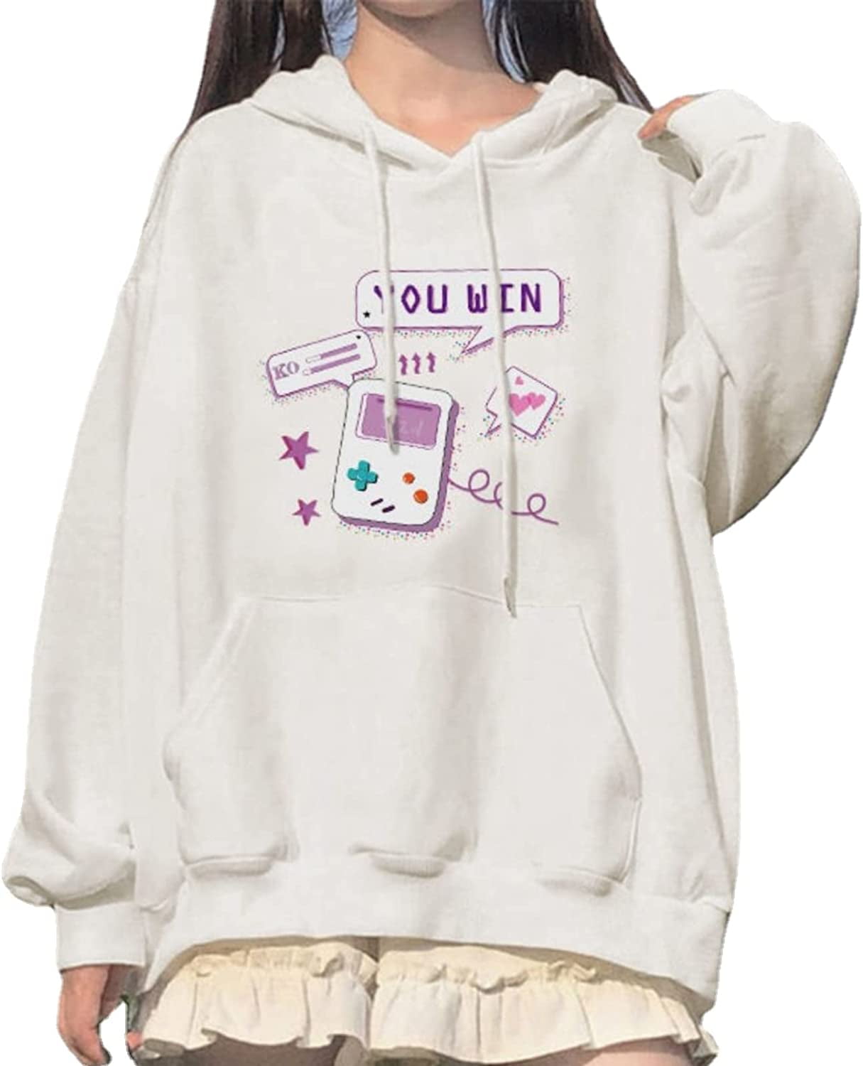 Pastel Kawaii Hoodie Anime Rabbit - Y2K Fashion Clothing