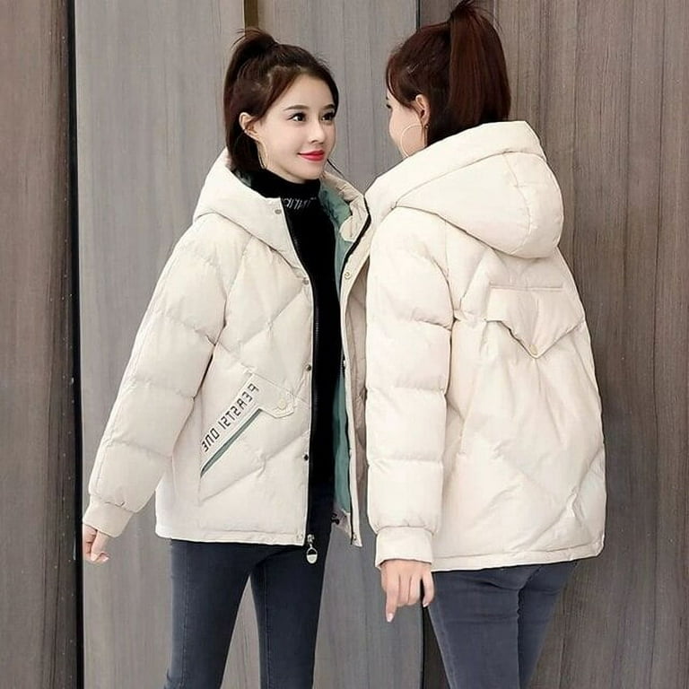 DanceeMangoo Long Parkas Winter Puffer Jacket Women Thicken Warm Bubble  Coat Oversized Outerwear Korean Autumn Casual Jackets